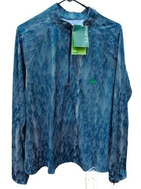 L.L. Bean Access Trail 1/4 Zip Top – Women’s XL (Regular)